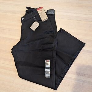 Levi's Jet Black Classic Straight Leg Jeans Women's 20W  NEW W/ TAG
